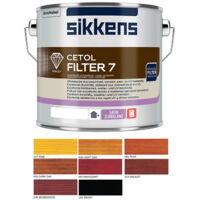 Sikkens Cetol Filter 7 Plus Woodstain Paint - 2.5 Litre - Rosewood (048)