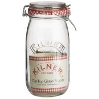 Kilner Cliptop Round 2 Litre Glass Storage Jar - For Jam Sweets Pickle Chutney