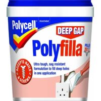 Polycell Polyfilla Deep Gap Filler - Ready Mixed Tub - 1L