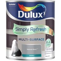 Dulux Simply Refresh Multi-Surface Eggshell Paint - Natural Slate - 750ml