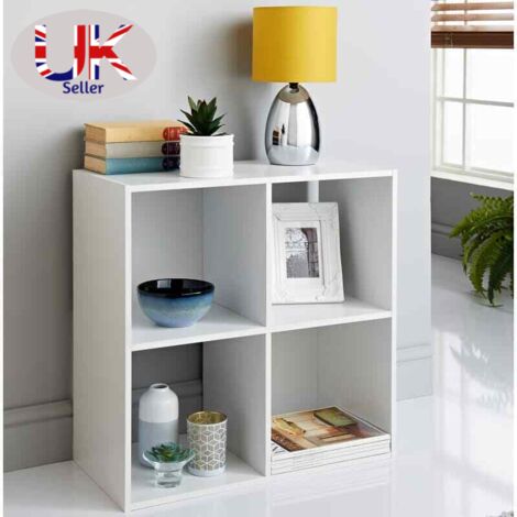 4 Cube Shelf-White