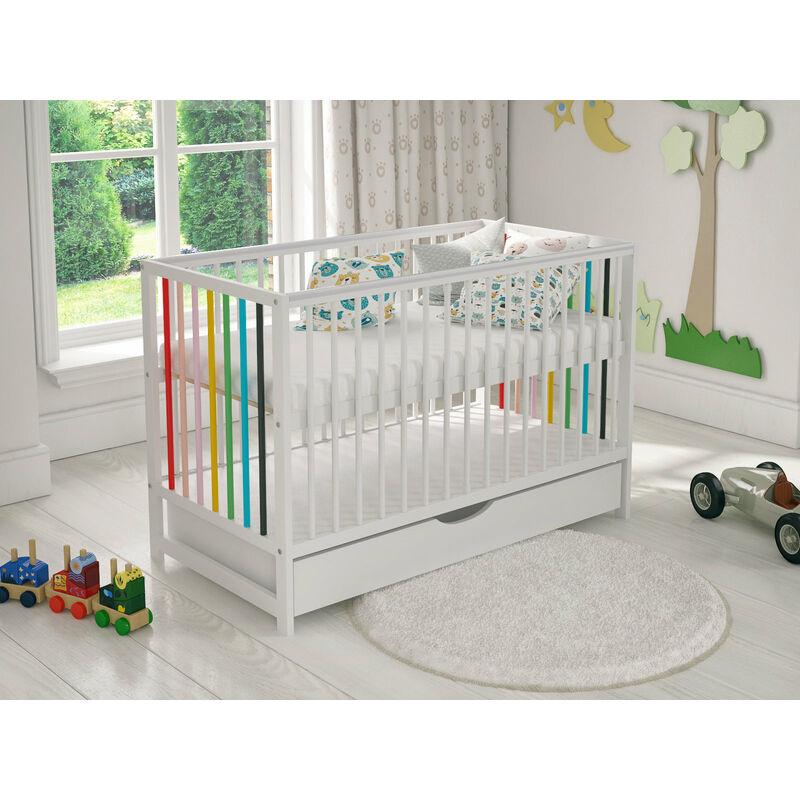 Otis cot bed with sales mattress