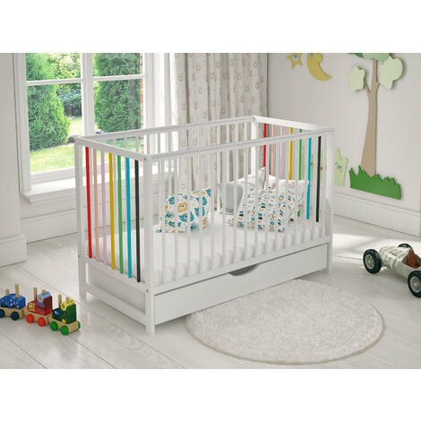 Rainbow deals cot bed