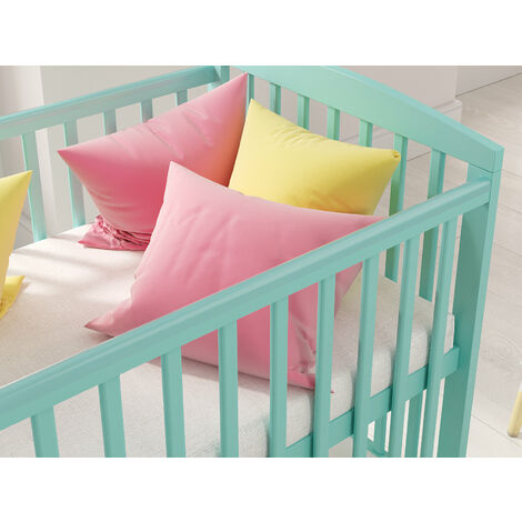 Jacob Cot Bed 120x60cm with drawer Mint