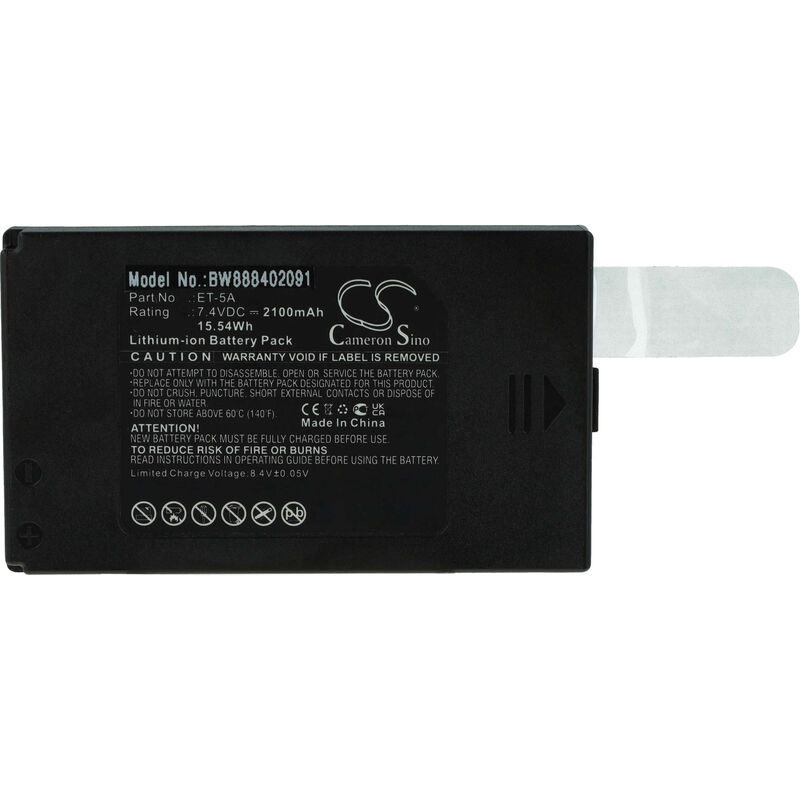 vhbw batteria compatibile con New Pos 8110 lettore di codici a barre, POS  (2100mAh, 7,4V, Li-Ion)