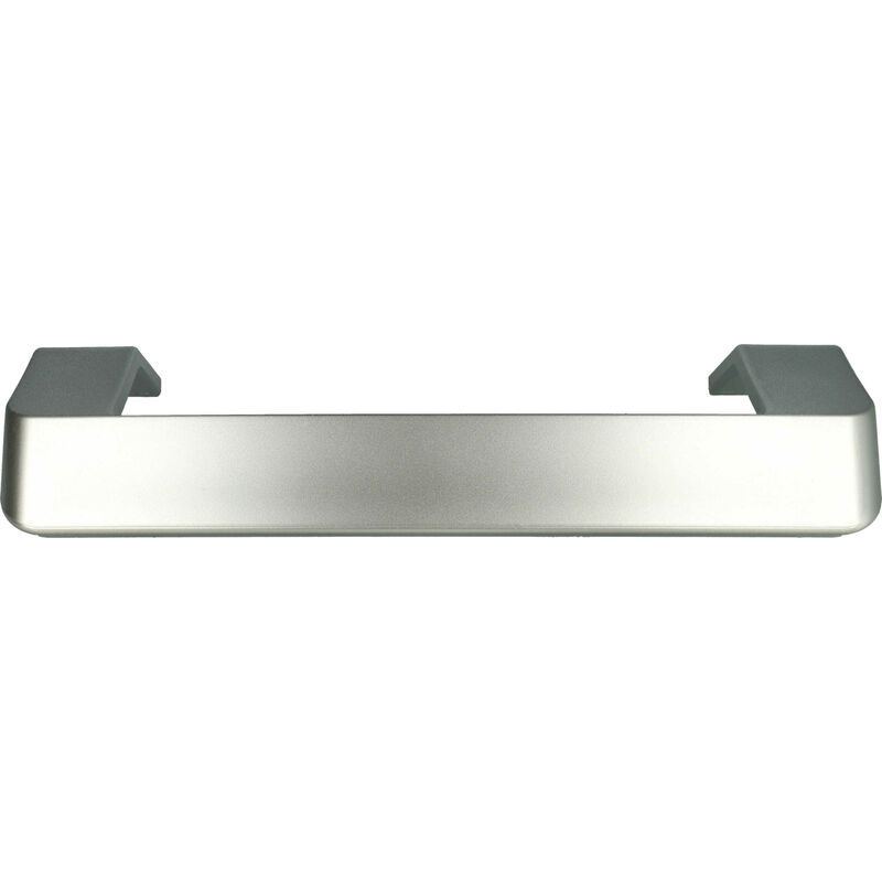 vhbw maniglia per porta/sportello compatibile con Bosch Maxx 8 Sensitive WTE84102EE, WTE84380FF, WTE86302EE, WTE86302GR,WTE86302SN asciugatrice - 240 x 71 x 25 mm - curvo