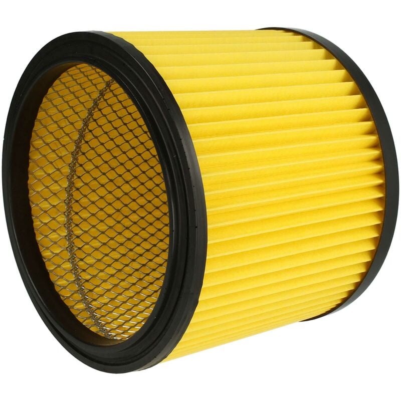 vhbw 5x filtro a pieghe piatte compatibile con Lidl Parkside PNTS 1300 E4, 1300  A1, 1300 B2, 1300 C3, 1300 F5 aspirapolvere - Cartuccia filtrante