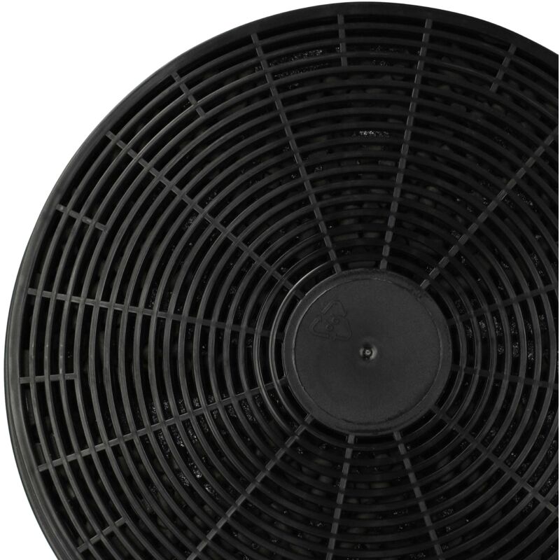 Vhbw 2x Filtro A Carboni Attivi Per Cappa Aspirante - Sostituisce Klarstein 10027530, CGCH2, 10027711, 10030983, K10001 - Diametro 17,5 Cm