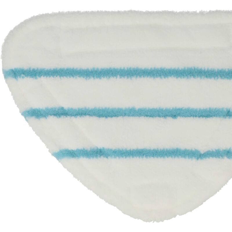 2 Panni Di Ricambio Per Scopa A Vapore Clean Maxx – In Microfibra, Alta Assorbenza, Lavabili A 60°C, Blu/Bianco