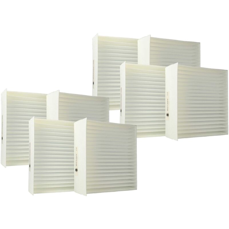 vhbw 4x filtro dell'aria M5 compatibile con Lunos Nexxt ventola