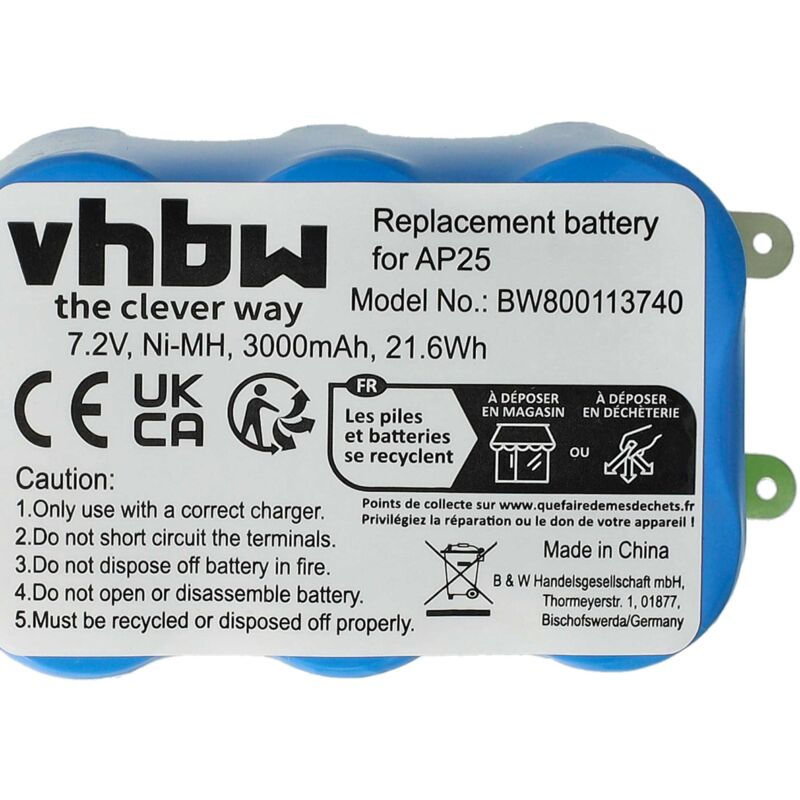 Vhbw Batteria Li-Po 2200mAh 7.4V Con Connettore Banana 3.5mm Per Modellismo RC – 2S 15C, 84x35x19mm