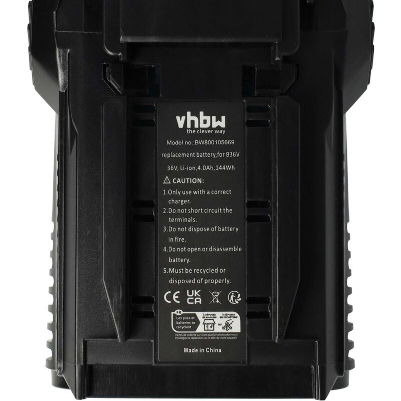 Vhbw Batteria Compatibile Amplicom PowerTel M6700L, M6700, M7000 - 1000mAh Li-Ion