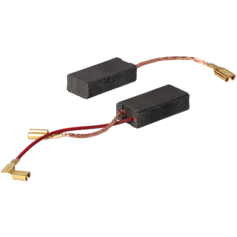 vhbw 2x spazzole di carbone GWS 9-125 GWS 850 C 1375 AK GWS 850 CE carbone del motore 5mm x 8mm x 16mm per utensile elettrico Bosch GWS 850 C