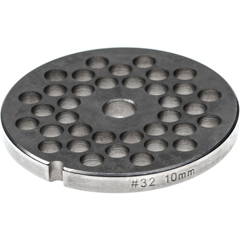 PIASTRA DISCO PER TRITACARNE 8 - FORI 10MM ACCIAIO