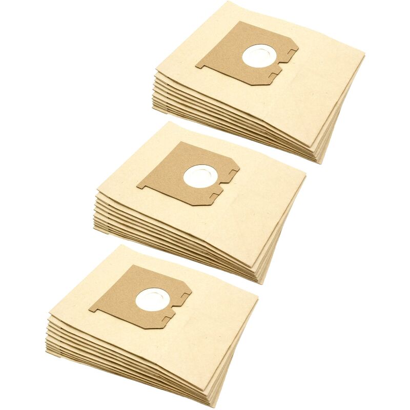 Vhbw 10 Sacchetti Per Aspirapolvere In Microfibra – Compatibili Con Solfacil VC 4801 E E JC 831 E – 32x24 Cm - 3