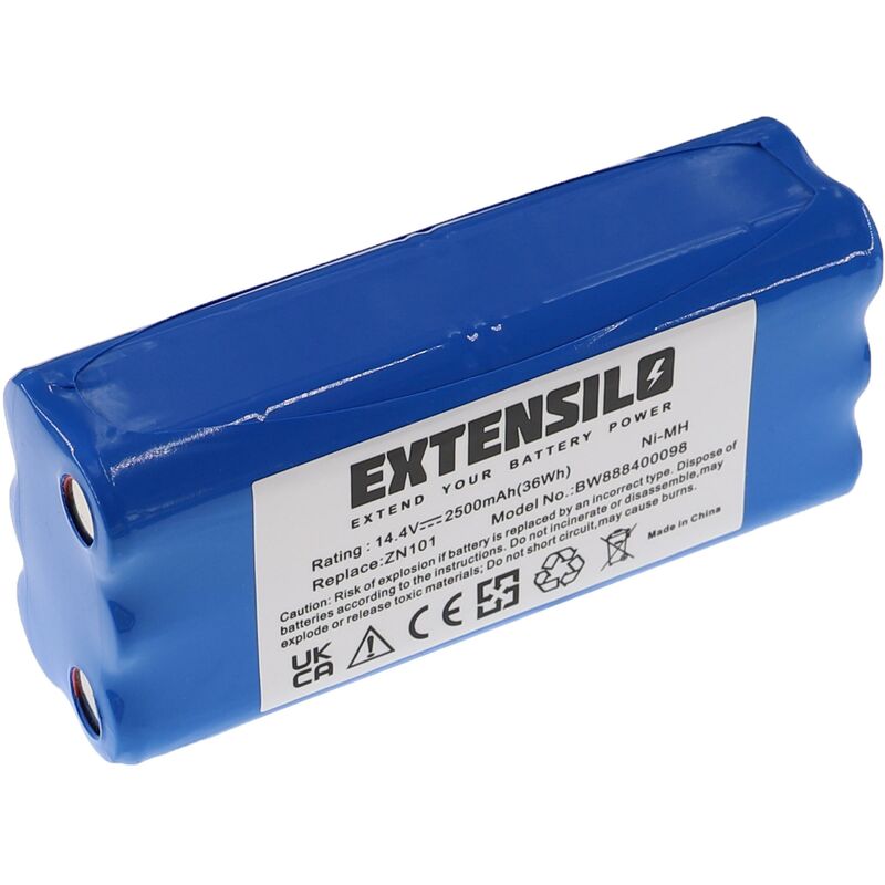 Batteria sostituisce Rowenta RSRH5274 2500mAh 25,9V