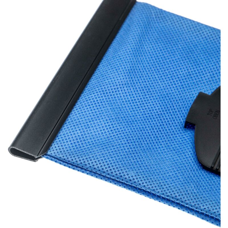 vhbw 5x sacchetto compatibile con Bosch big bag 3 l BSN 2100RU  aspirapolvere - in poliestere, 25,3cm x 17,4cm, blu