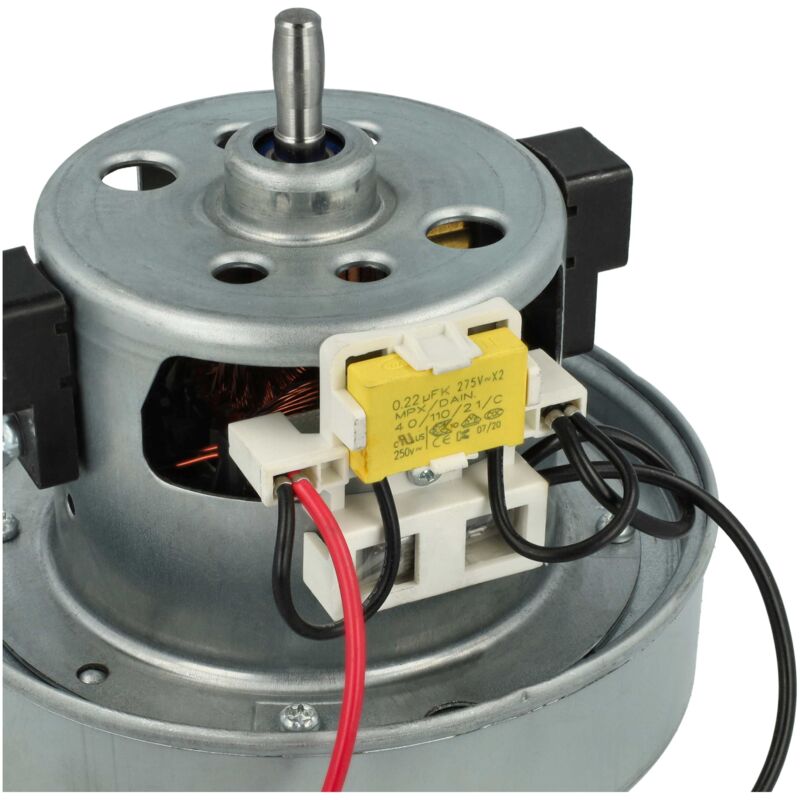 Vhbw Motore Di Ricambio 1200W Per Aspirapolvere Hitachi CV 200 E CV 300 - Bypass Con 2 Carboni, 230V