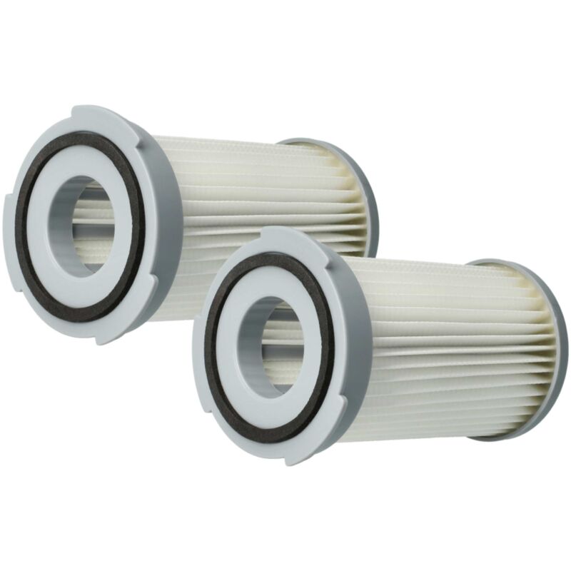 vhbw 2x filtro sostituisce AEF75B, F120, HHF120 per aspirapolvere - Filtro  aria di scarico, bianco