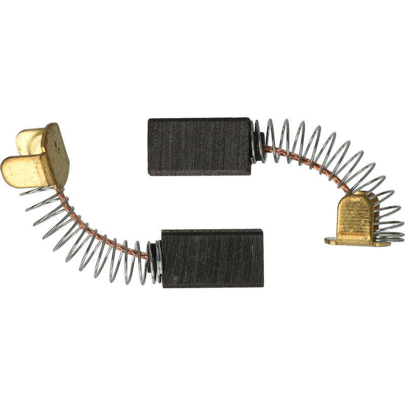 Vhbw 2x Spazzole Di Carbone Per Robot Da Cucina KitchenAid – Sostituisce W10380496, Con Molla, Grafite, Facili Da Installare - 2