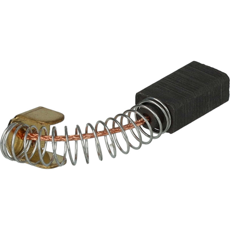Vhbw 2x Spazzole Di Carbone Per Robot Da Cucina KitchenAid – Sostituisce W10380496, Con Molla, Grafite, Facili Da Installare - 5