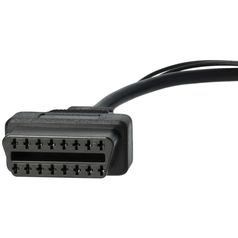 vhbw Adaptador OBD2 - 20 pines a OBD2 16 pines compatible con Tesla 09