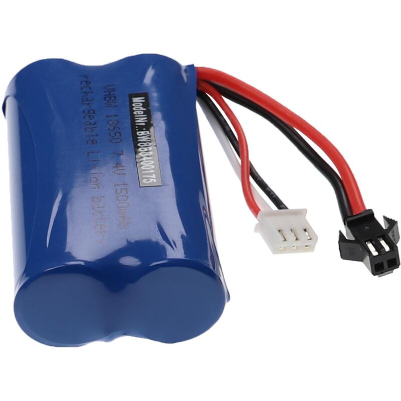 Vhbw batteria con SM-2P per modellismo per es. macchine da corsa, elicotteri, aerei (700mAh, 7,4V, Li-Poly, 53 x 30 x 15 mm) | Leroy Merlin