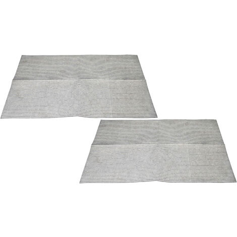 vhbw 2x filtro in Nonwoven compatibile con Bosch cappa da cucina da 60 cm - 57 x 47 x 0,3 cm, microfibra (1/5)