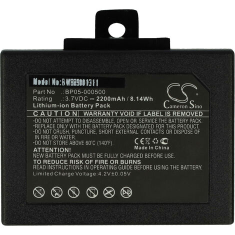 Vhbw Passend Für Zebra MC2700, MC2200 Barcode Scanner (3300 MAh, 3,7 V - View #3