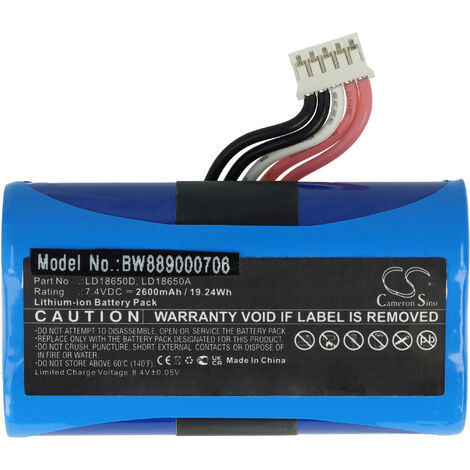Vhbw Batteria Sostitutiva Per Lenovo 45N1184, 45N1185 – 2600mAh, 14.8V, Li-Ion