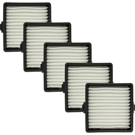 vhbw 5x filtro a pieghe piatte sostituisce Ryobi 4892210170484, 19484001007 per aspirapolvere portatile a batteria, aspirapolvere - Elemento filtrante (1/5)