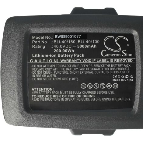 vhbw batteria compatibile con Honeywell Granit XP 1990Isr lettore di