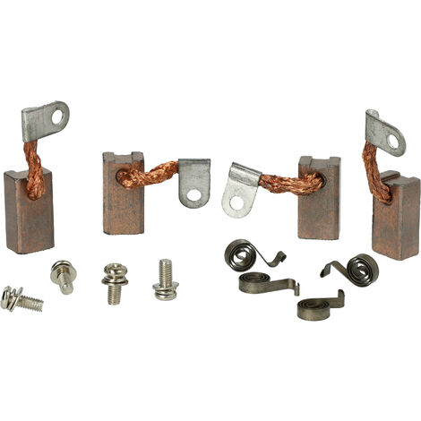vhbw 4x spazzola in carbone 25 x 13 x 9mm compatibile con O&K motori (1/5)
