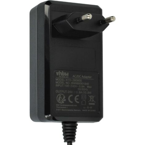 VHBW - Caricabatterie Compatibile Con Topcon Gts-102r, Gts-250, Gts-250