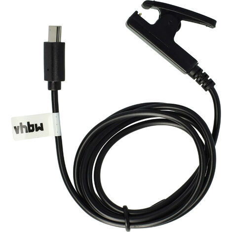 Vhbw Cavo Di Ricarica USB Per Garmin Forerunner 220 – Dock Station Con Micro-USB, Lunghezza 94 Cm, Nero - 2