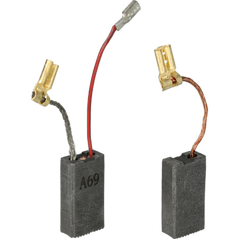 Vhbw 2x spazzola in carbone con base compatibile con Ariston AVF8 F034214, AVL100 F028445, AVL1000 F041040, AVL100P F030357 lavatrice, rosso | Leroy Merlin