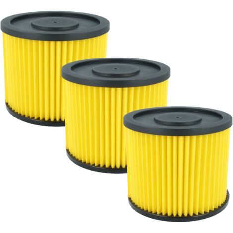 Vhbw Filtro A Pieghe Piatte Per Aspirapolvere Einhell SM 1100 – Ricambio 2351110, Nero/Bianco