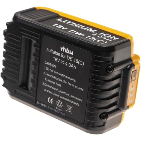 vhbw batteria compatibile con Dewalt DCW604, DCW604NT, DCW604NT-XJ