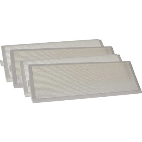 Kit 2 Filtri Vhbw Per Zehnder ComfoD 250/225/200 – Filtro G4 (polvere) E F7 (antipolline), 29x15x5 Cm