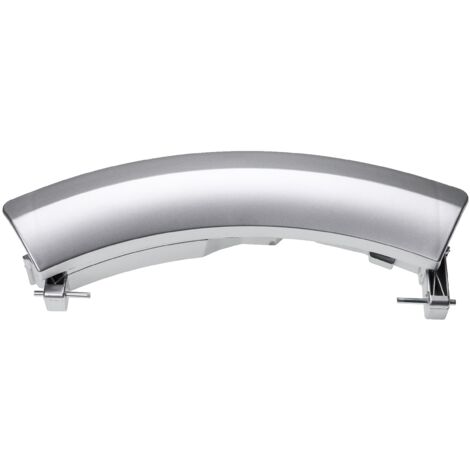 Vhbw Maniglia Bianca Curva Per Asciugatrice Bosch Serie 4 – Ricambio Per WTE843A5, WTE86103, 24 Cm, Sostituisce 00497523