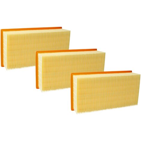 vhbw set da 2x filtro a pieghe piatte sostituisce Fein 31324000192 per
