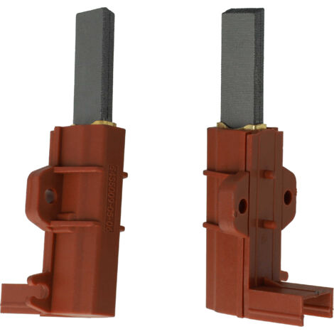 vhbw 2x spazzola carbone compatibile con Indesit C00273898 = 273898 = ARI273898 (482000023145) Welling motori per lavatrice -Spazzola motore