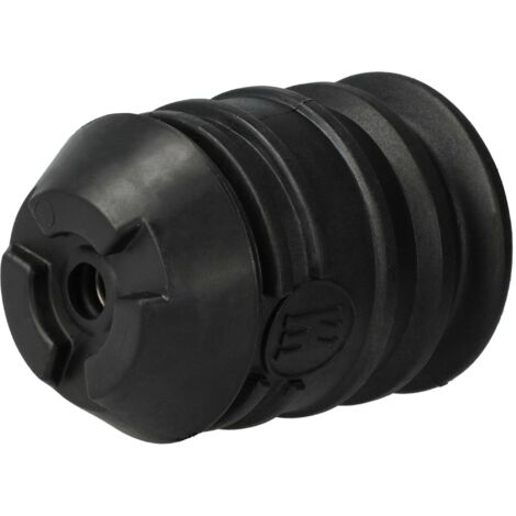 vhbw mandrino portapunte SDS Plus (TE-C) compatibile con Hilti TE 16-C, 300, 16-M, 16, 106 avvitatori a batteria, trapani - Diametro di 1 cm nero