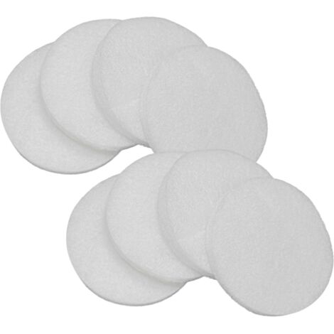 Vhbw 5 Filtri Aria G2 Compatibili Con Ventilatore Lunos Saphir - 17,5x17,5x3,3 Cm - Tessuto Non Tessuto In Poliestere - Bianco