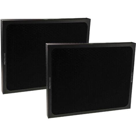 Vhbw 2x Filtri Aria Compatibili Con Medion MD 10444, 10378 – Combinato Prefiltro+HEPA+Carbone Attivo