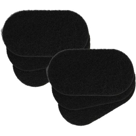Vhbw 3 Filtri A Carboni Attivi Per Friggitrice Seb Simply Invents FF 1, FF1025, FF1026 - 18,6x8,8x0,3 Cm - 2