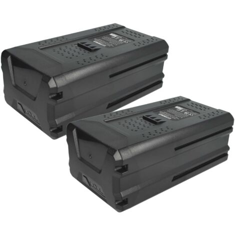 EXTENSILO 2x batteria sostituisce Remarc 82V290, 82V430, 82V220, 82V430G, 82V220G per attrezzo giardinaggio cesoie tagliasiepi 5Ah 80V Li-Ion (1/5)
