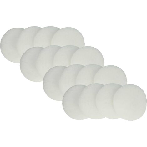Vhbw 5 Filtri Aria G2 Compatibili Con Ventilatore Lunos Saphir - 17,5x17,5x3,3 Cm - Tessuto Non Tessuto In Poliestere - Bianco