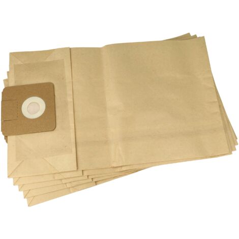 Vhbw 5 Sacchetti Per Aspirapolvere Compatibili Con Stihl SE 120 – Carta, 84x20 Cm, Marrone