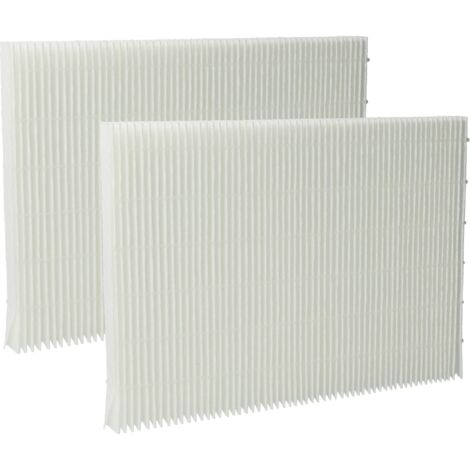 vhbw 2x filtro dell'aria F7 compatibile con Wolf CWL-T-300 Excellent, CWL-F-300 Excellent ventola (2x microfiltro)
